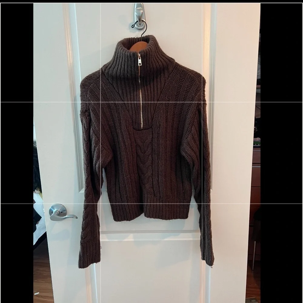 525 America Cable Half Zip Pullover